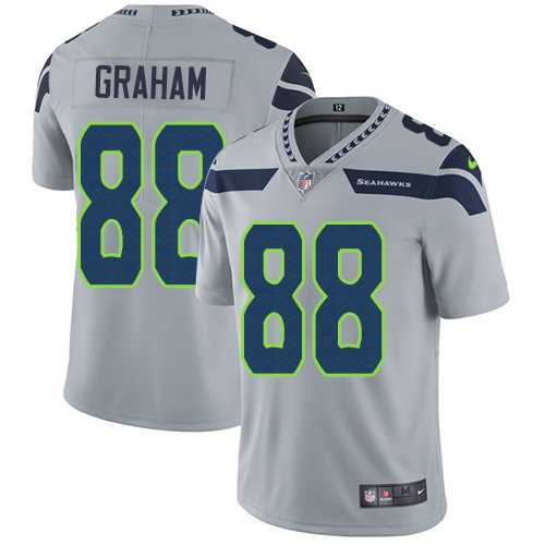 Nike Seattle Seahawks #88 Jimmy Graham Grey Alternate NFL Vapor Untouchable Limited Jersey,We sell and wholesale Nike Seattle Seahawks #88 Jimmy Graham Grey Alternate NFL Vapor Untouchable Limited Jersey on line form chian!
